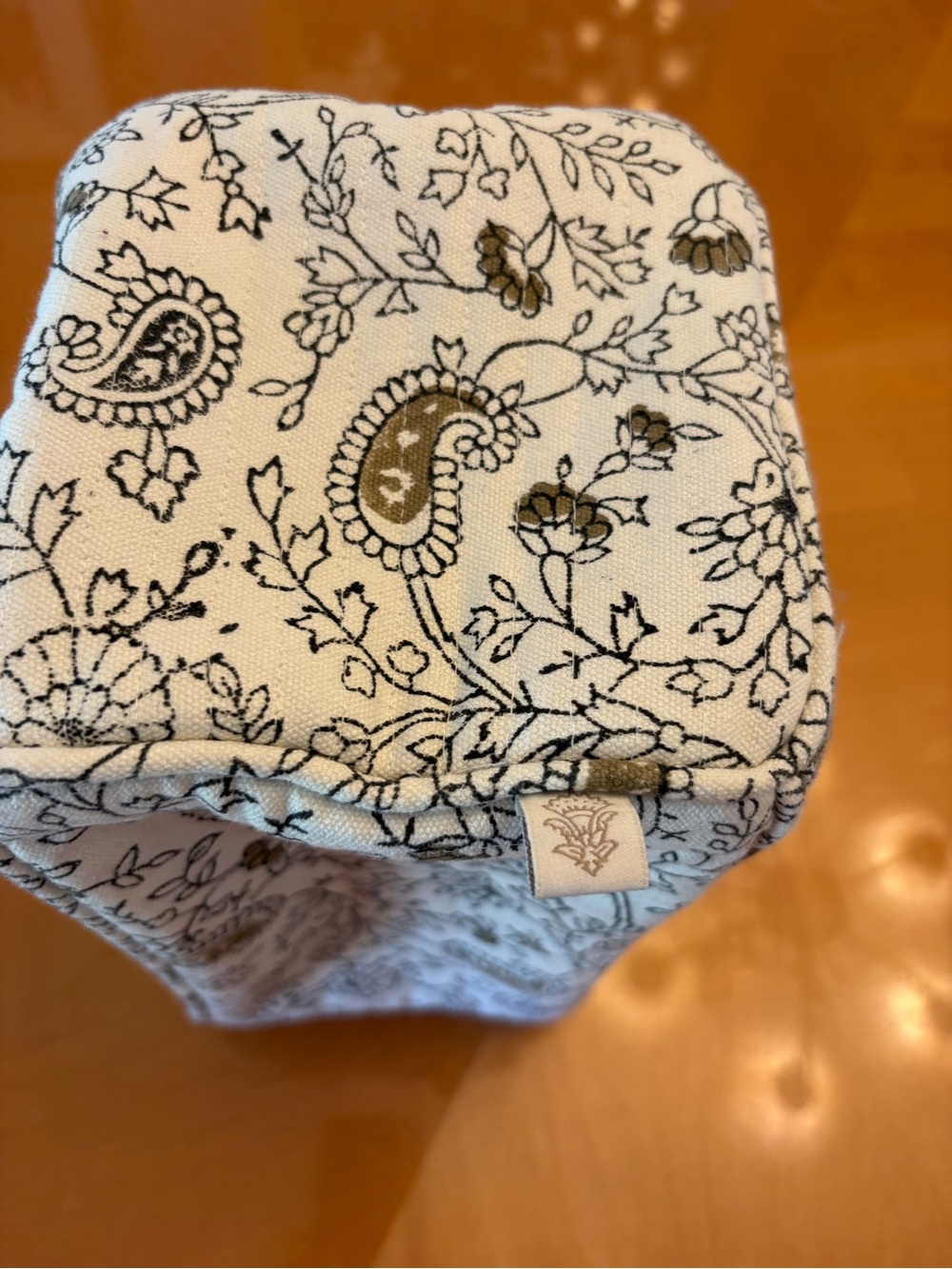 Cleobella Floral Paisley Toiletry/Cosmetics Bag - Picture 6 of 8